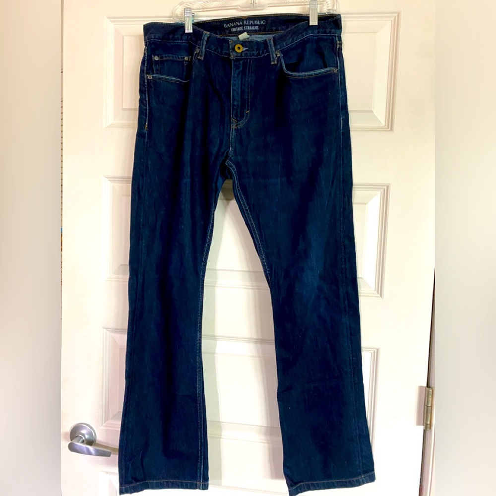 EUC Banana Republic men’s vintage straight jeans